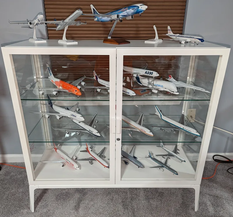 Display case - furniture assembly